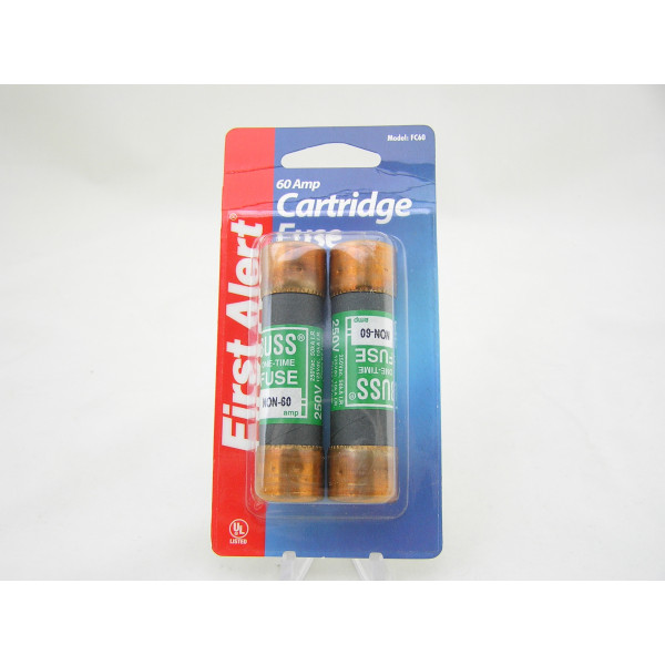 FIRST ALERT 60 AMP CARTRIDGE ONE-TIME FUSE FC60 ( ...